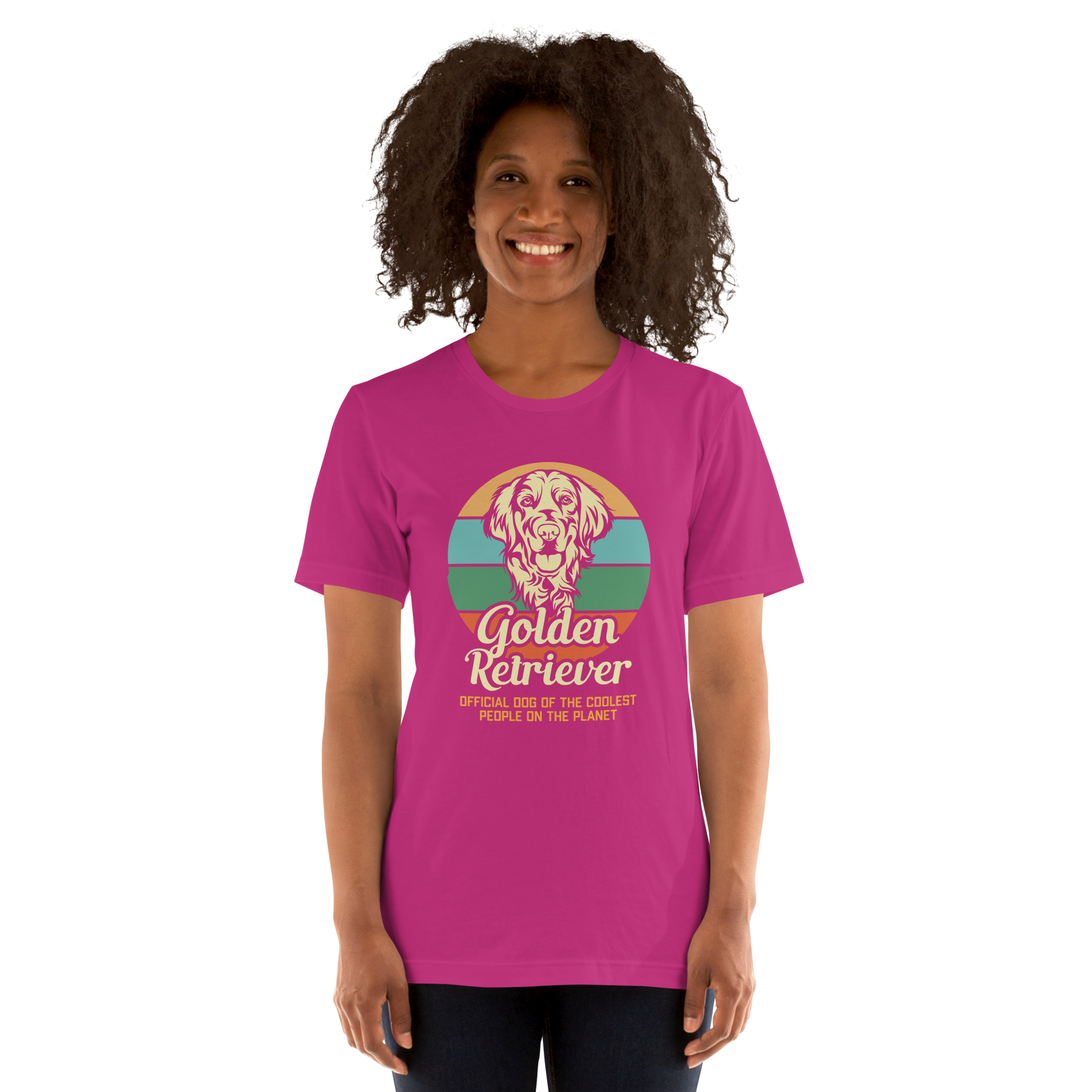 GOLDEN RETRIEVER BLISS unisex t-shirt