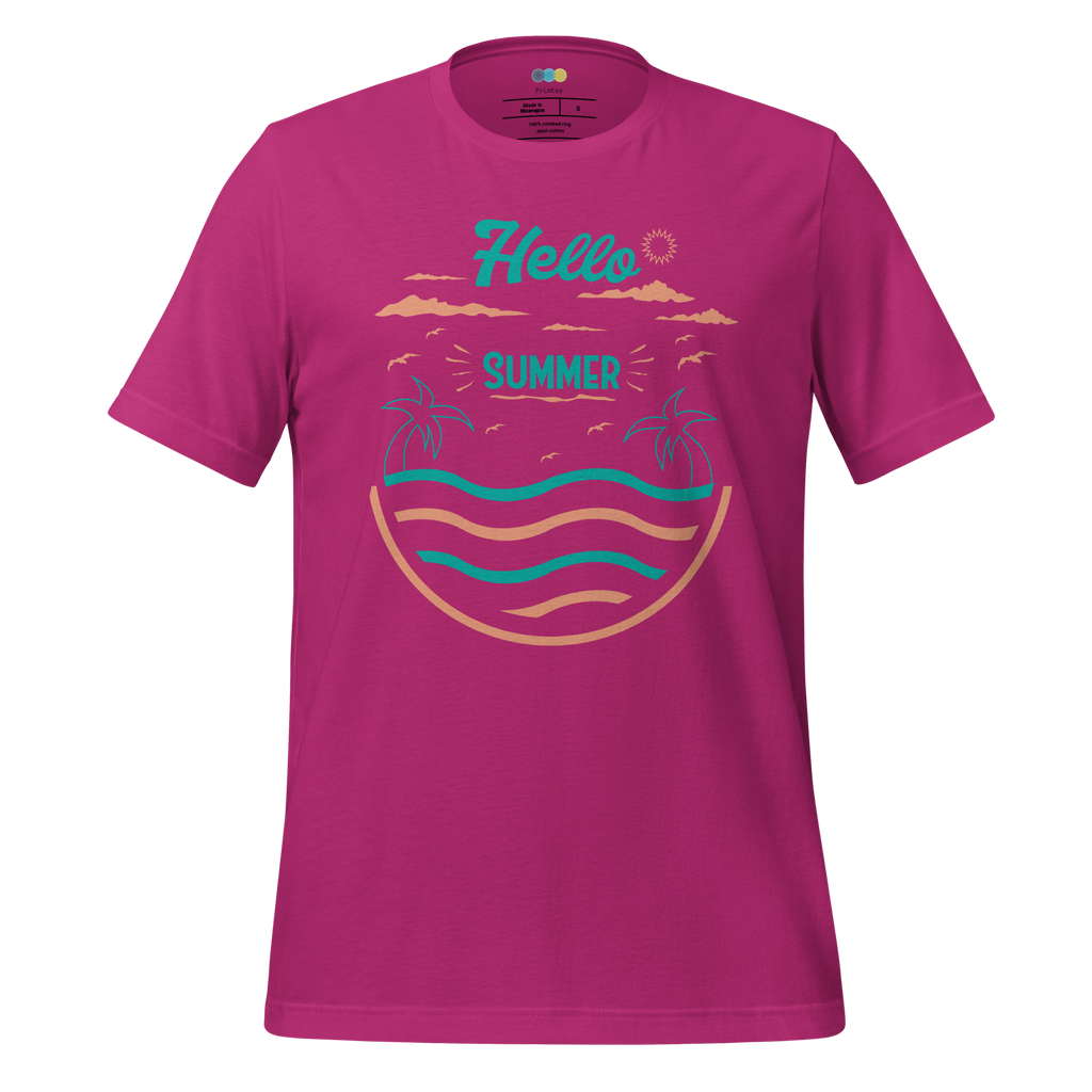 HELLO SUMMER  unisex t-shirt