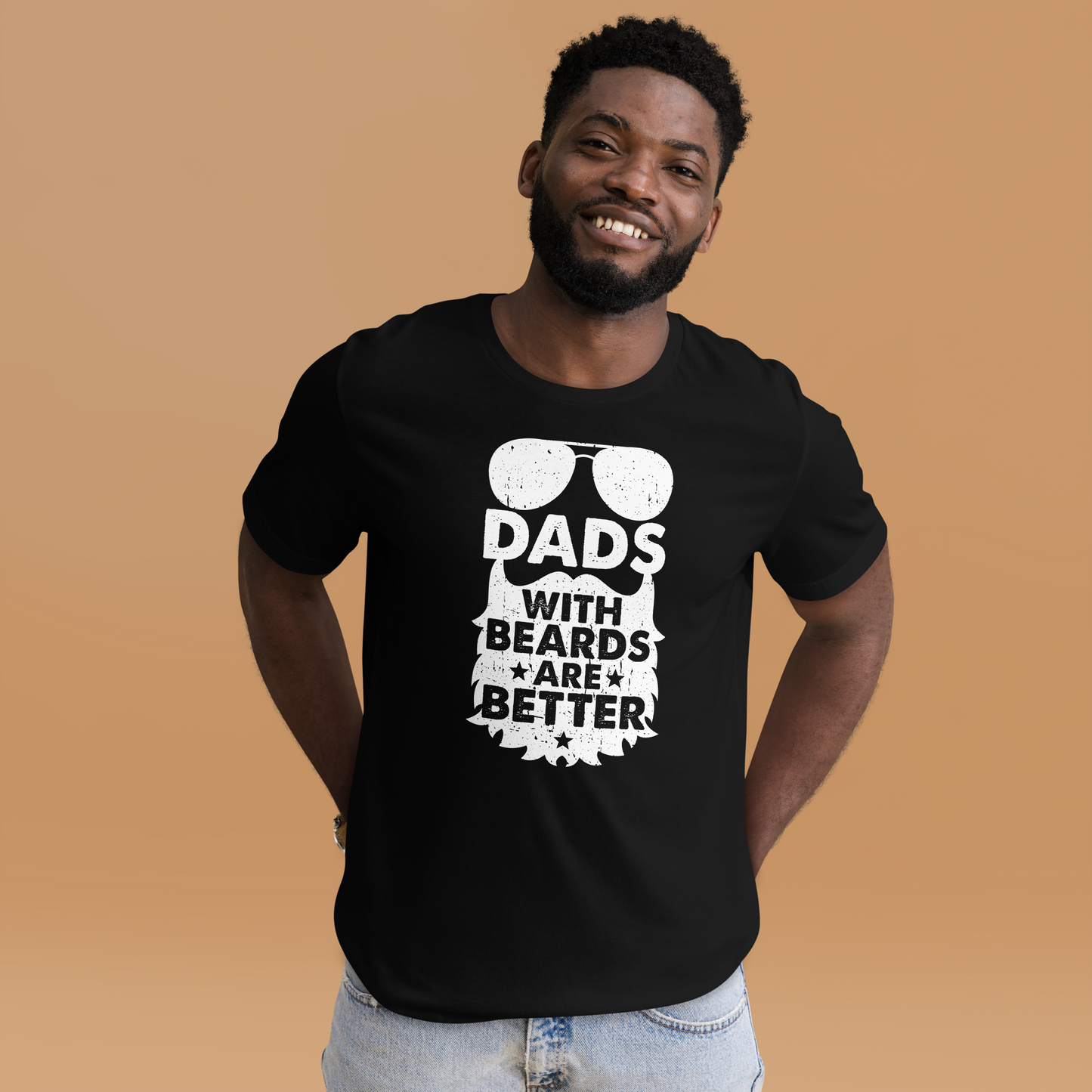 DADS WITH BEARDS Unisex t-shirt