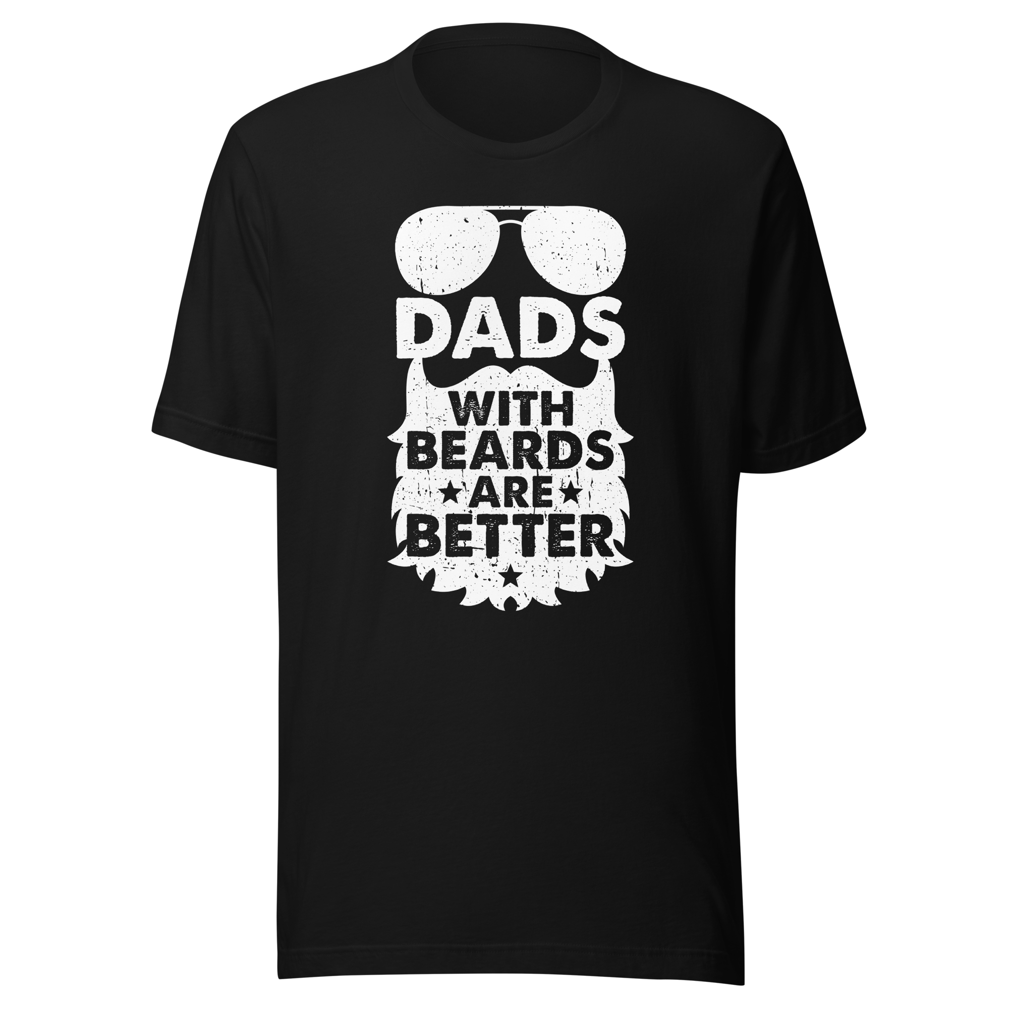 DADS WITH BEARDS men's t-shirt