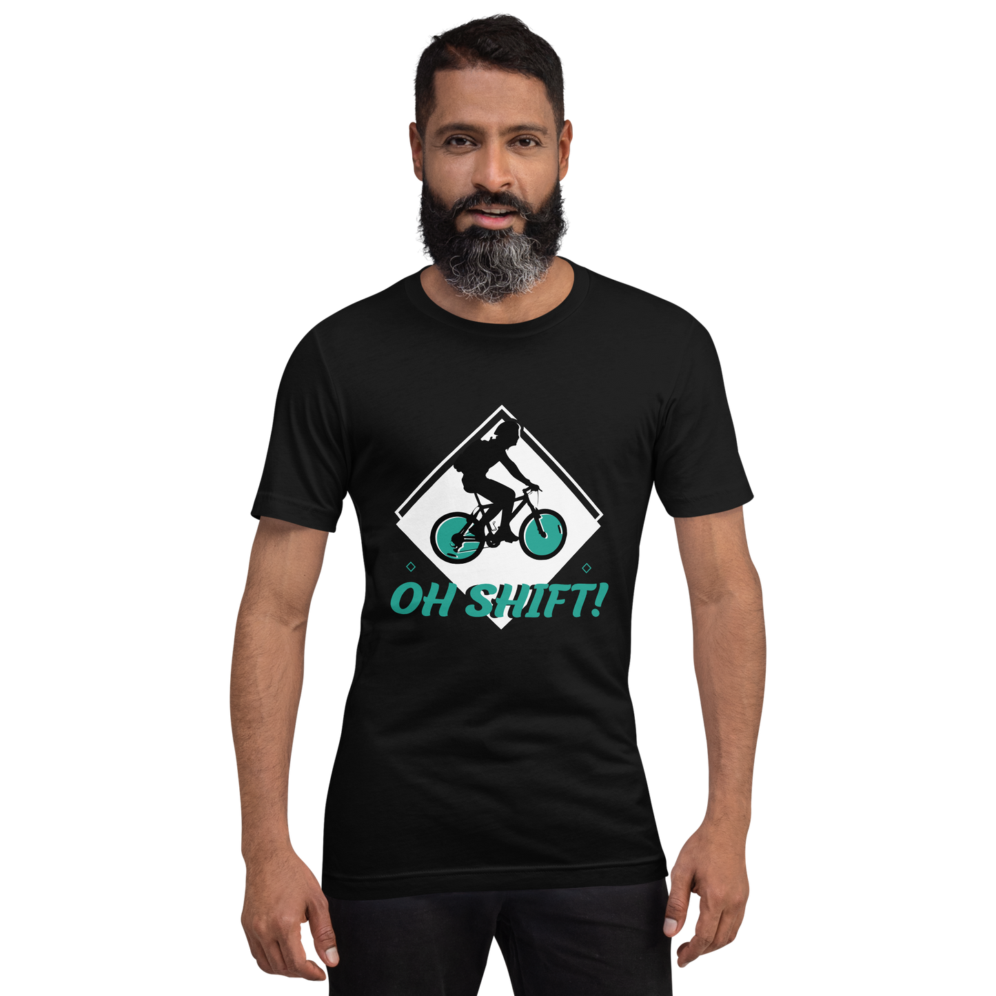 OH SHIFT unisex cycling t-shirt