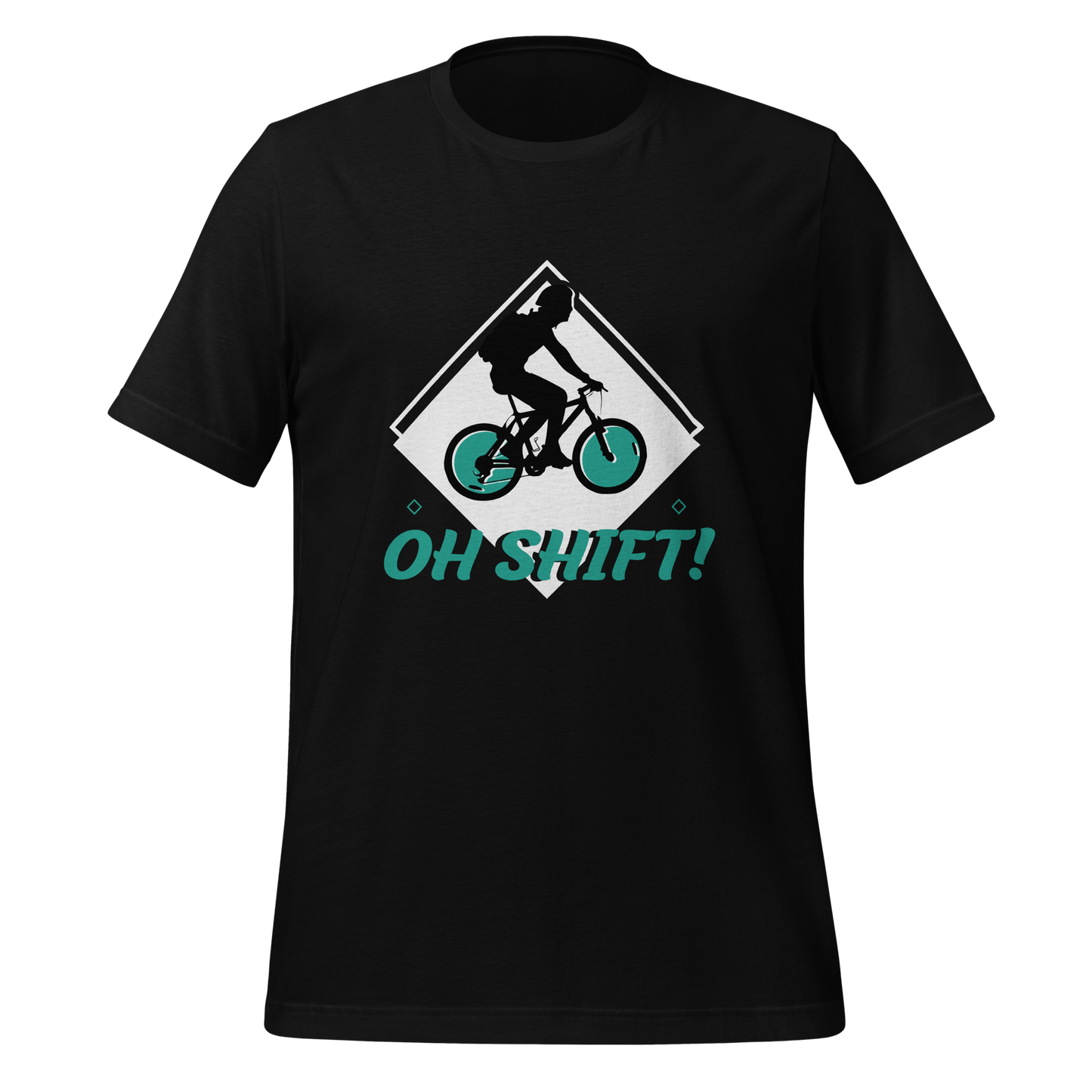 OH SHIFT unisex cycling t-shirt