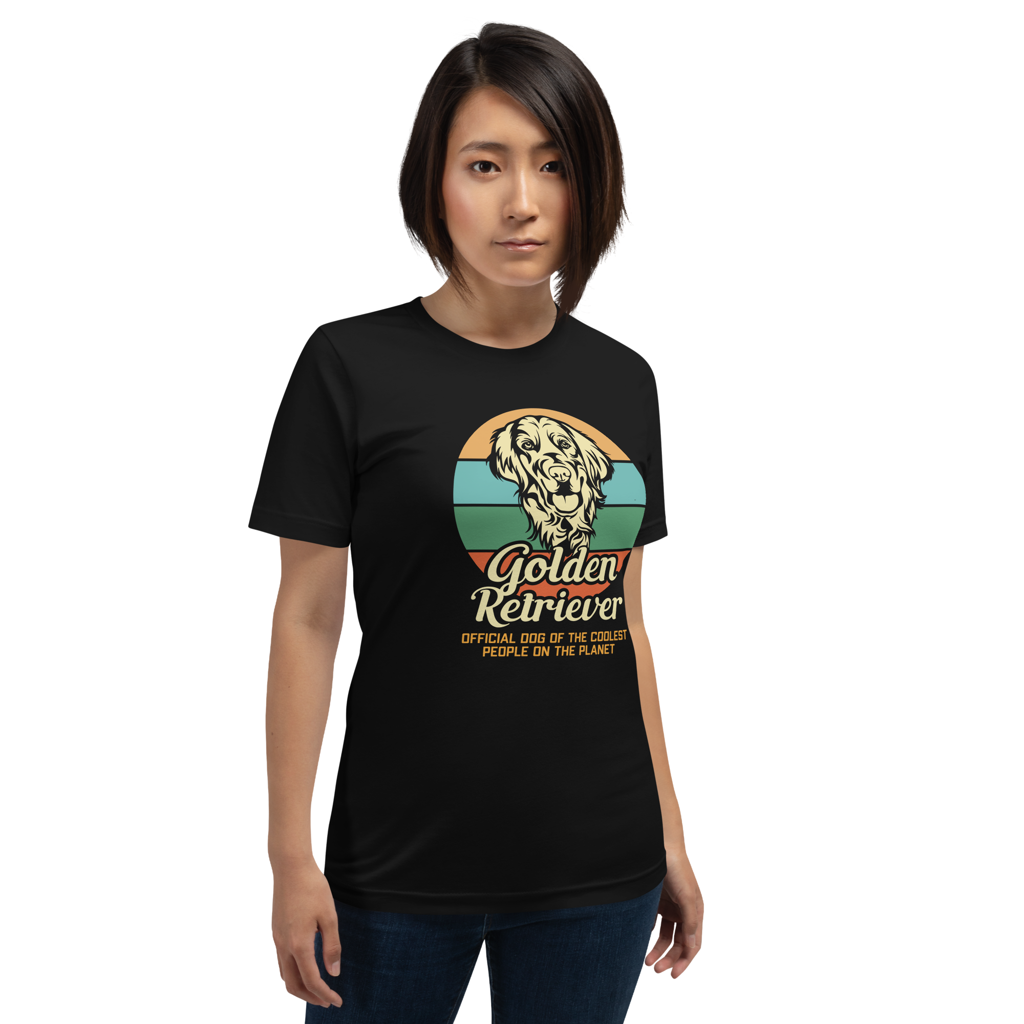 GOLDEN RETRIEVER BLISS unisex t-shirt