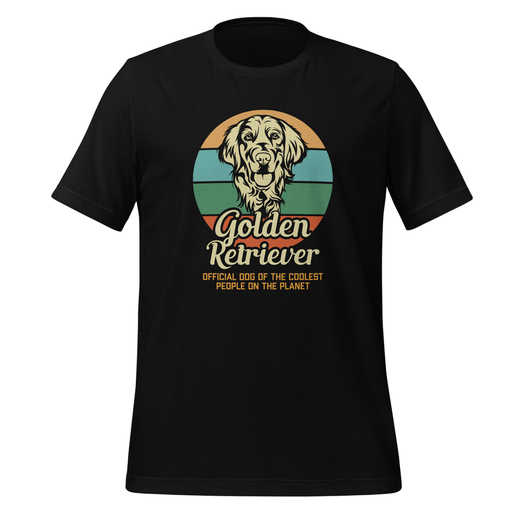 Golden Retriever Glückseligkeit Unisex T-Shirt