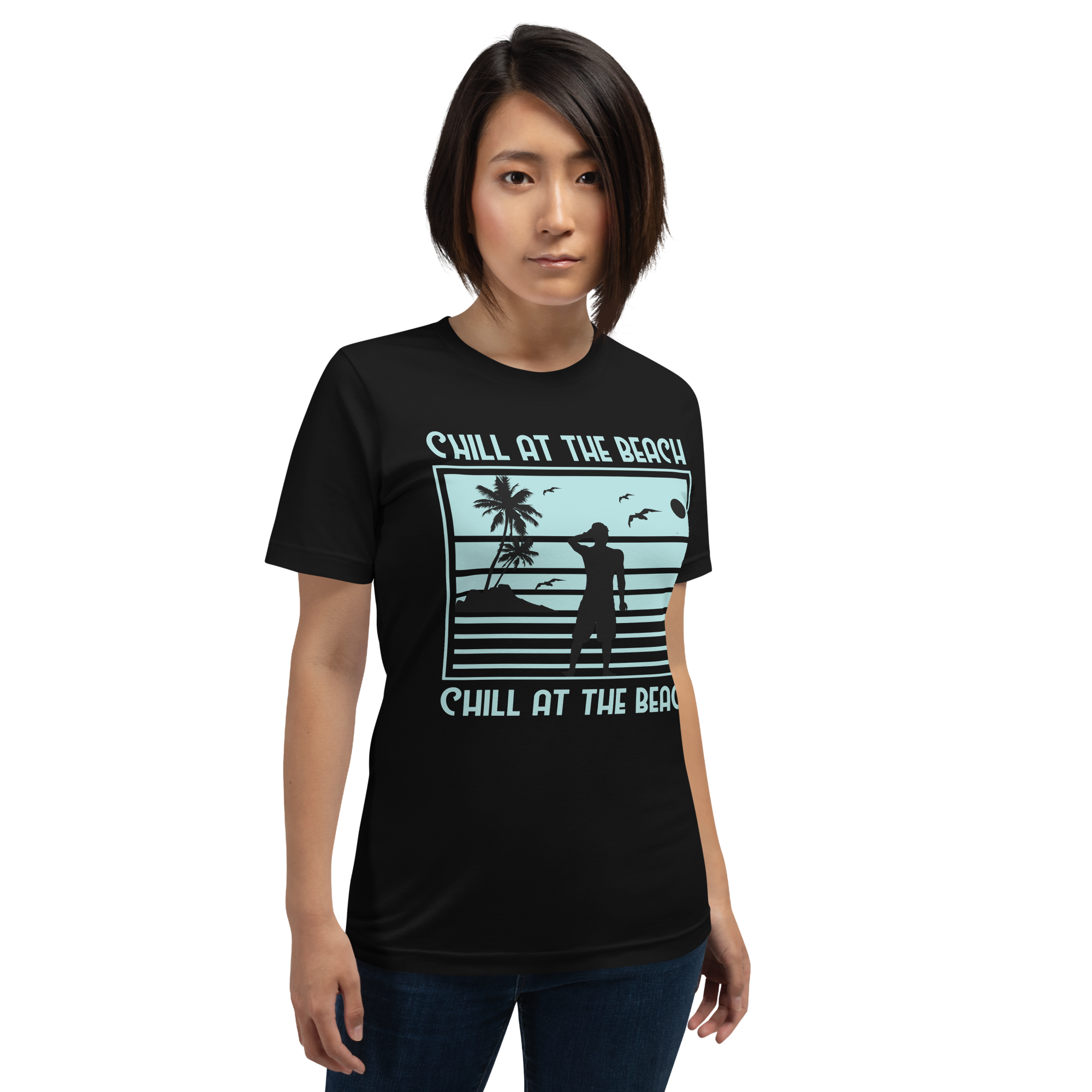 Camiseta unisex CHILL AT THE BEACH