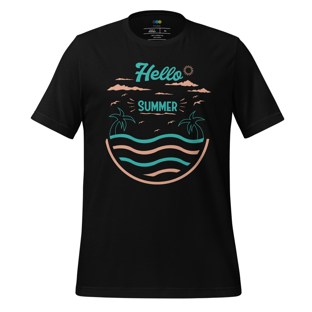 HELLO SUMMER  unisex t-shirt