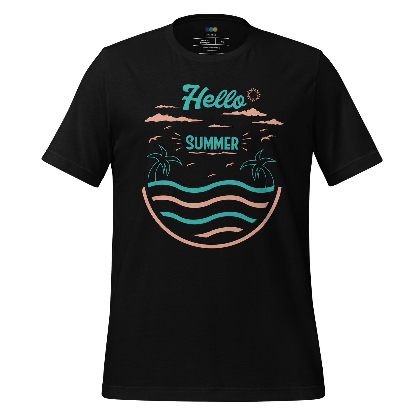 HELLO SUMMER  Summer series unisex t-shirt