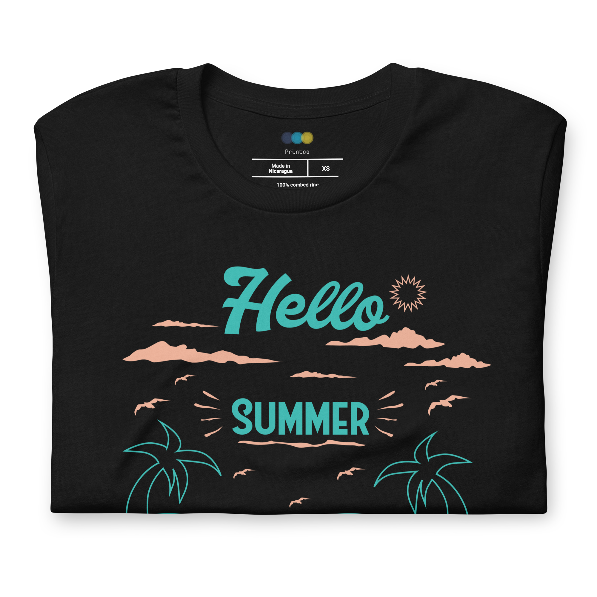Camiseta unisex serie verano HOLA VERANO