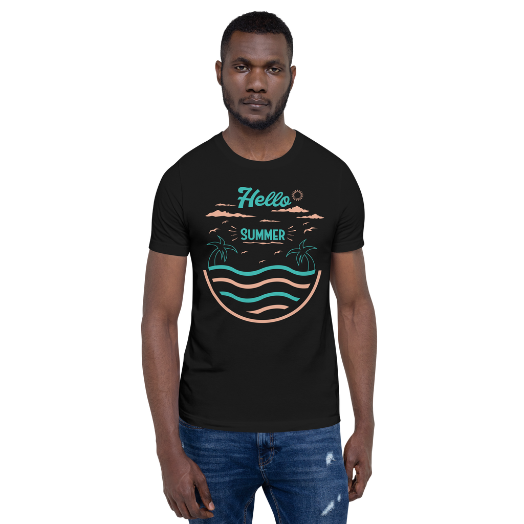 HELLO SUMMER  unisex t-shirt