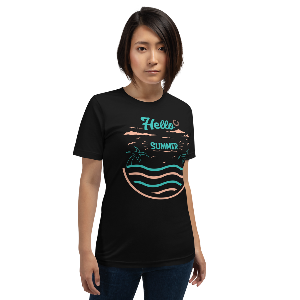 HELLO SUMMER  unisex t-shirt