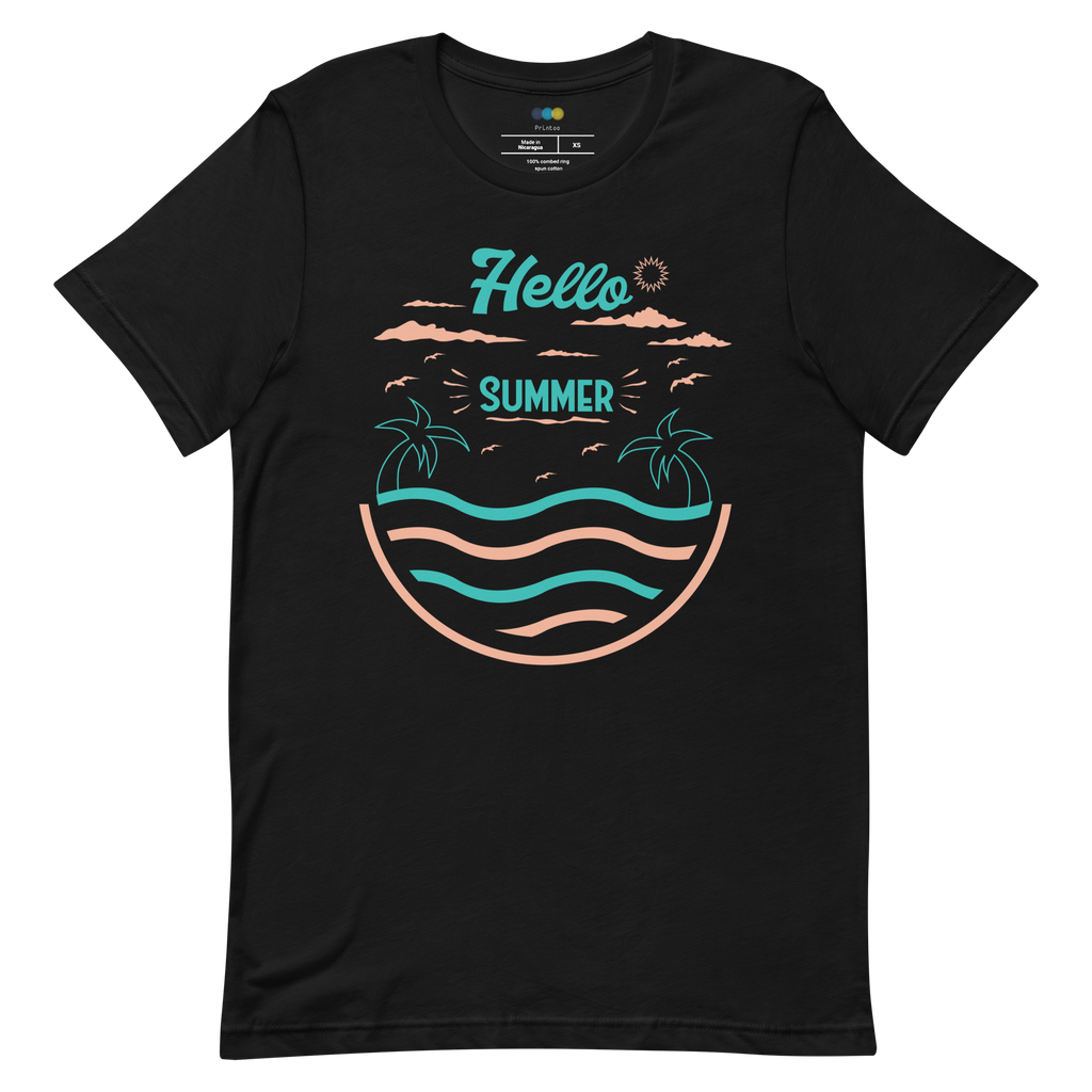 HELLO SUMMER  unisex t-shirt