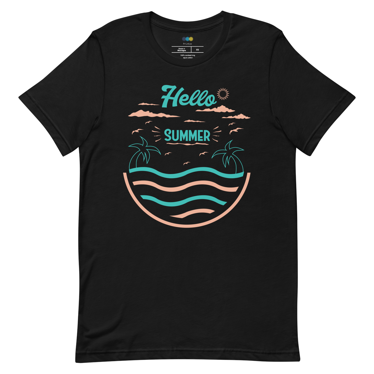 HELLO SUMMER  Summer series unisex t-shirt