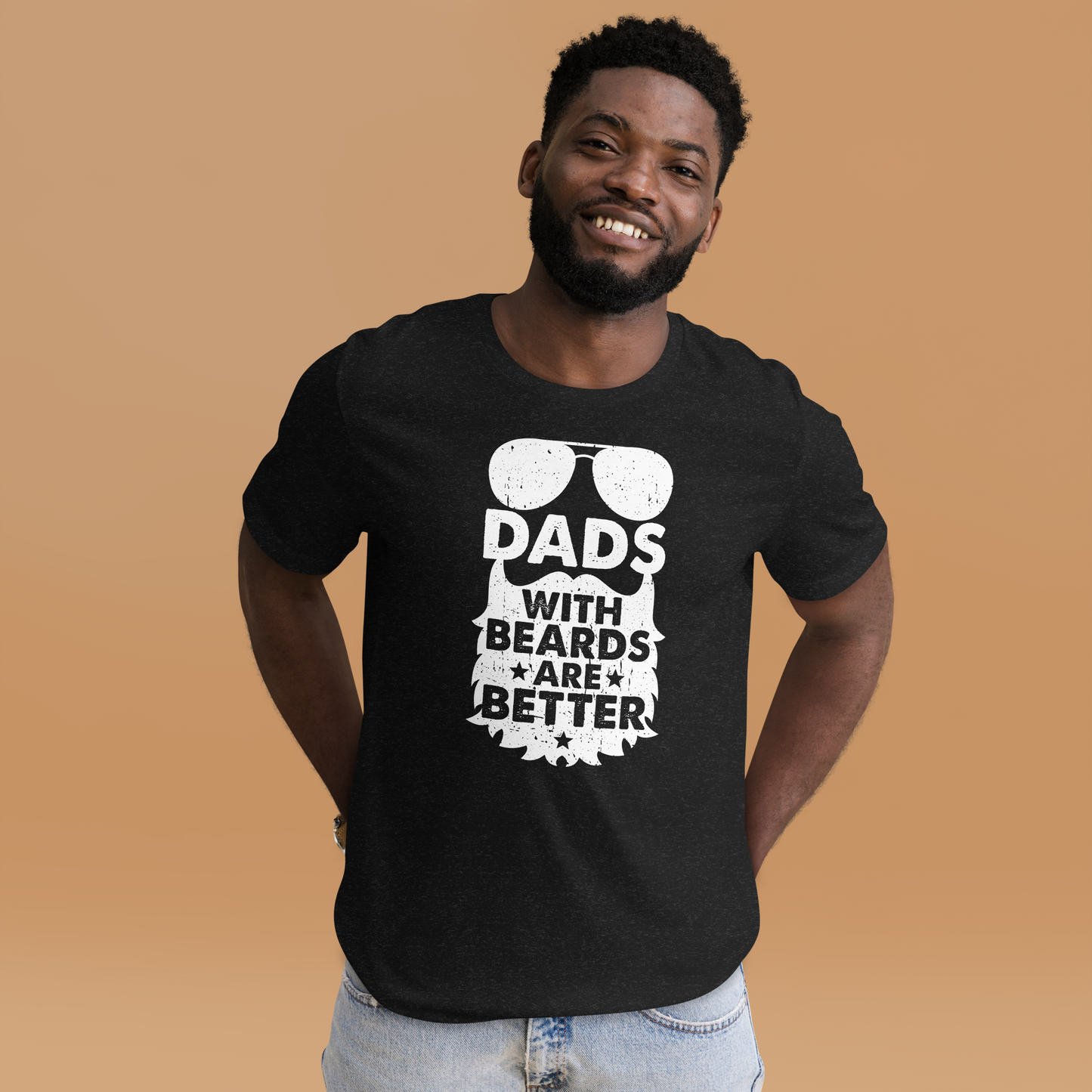 DADS WITH BEARDS Unisex t-shirt