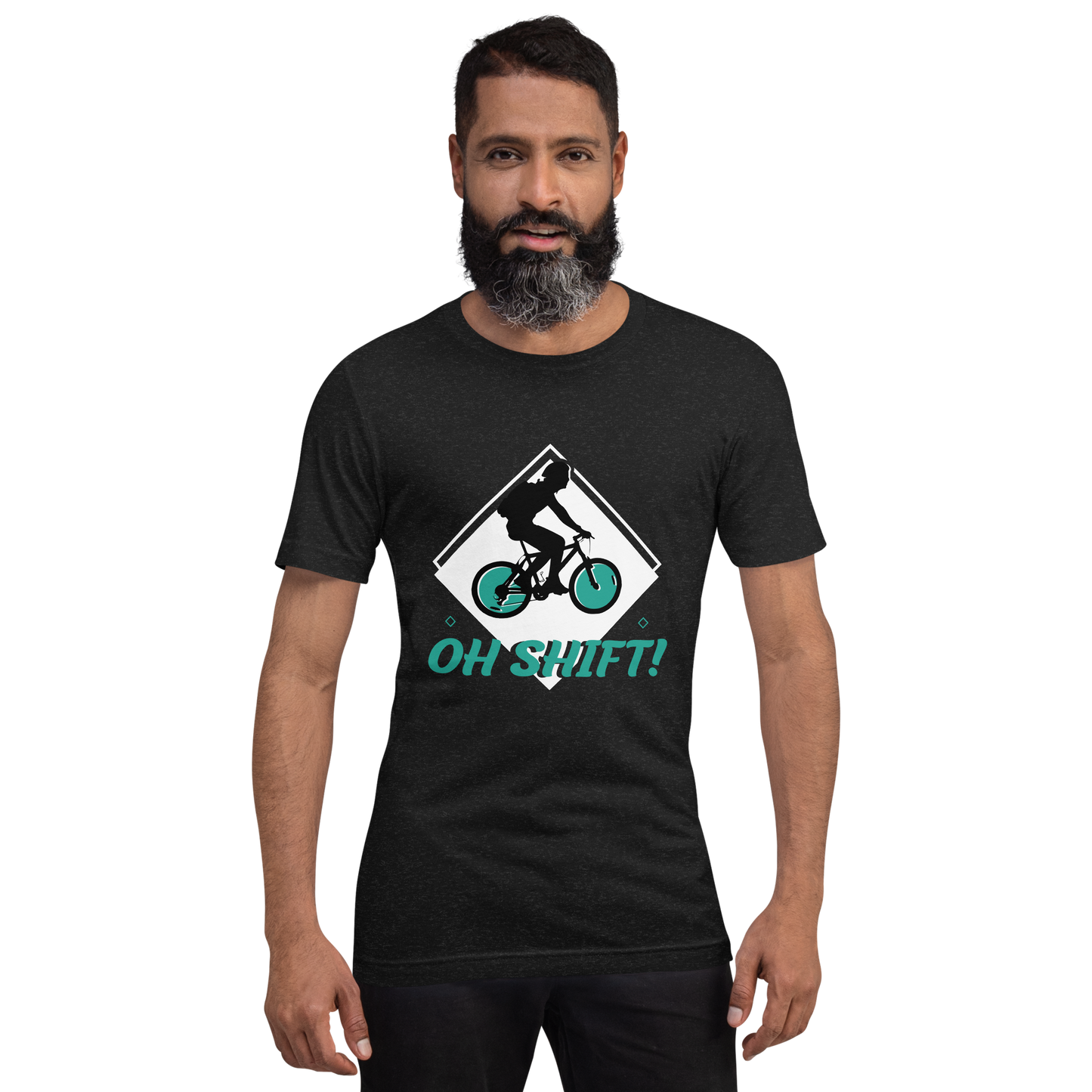 OH SHIFT unisex cycling t-shirt