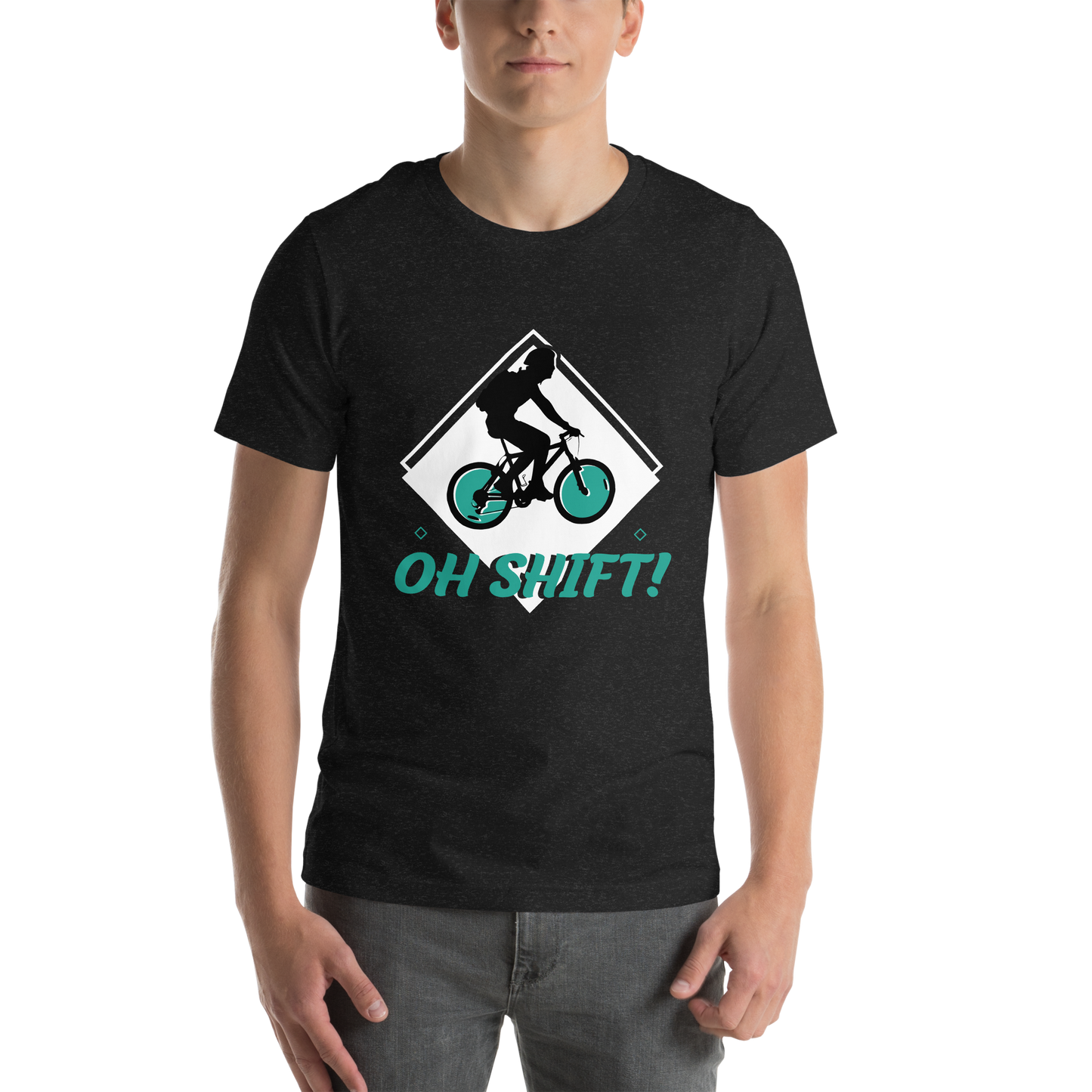 OH SHIFT unisex cycling t-shirt