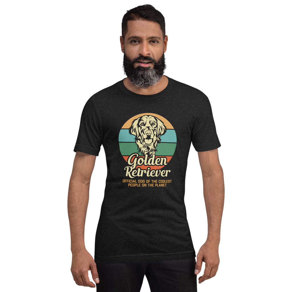 Golden Retriever Glückseligkeit Unisex T-Shirt