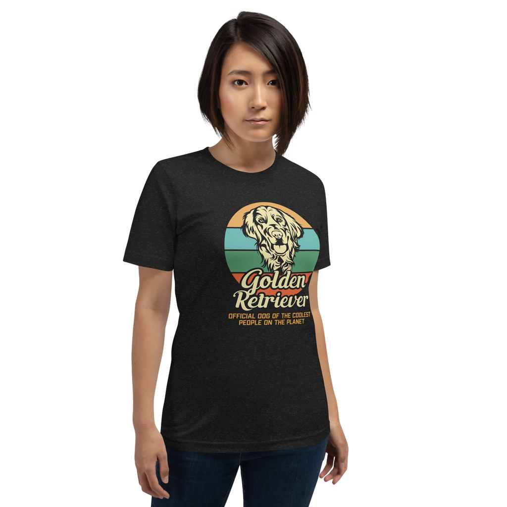 Golden Retriever Glückseligkeit Unisex T-Shirt