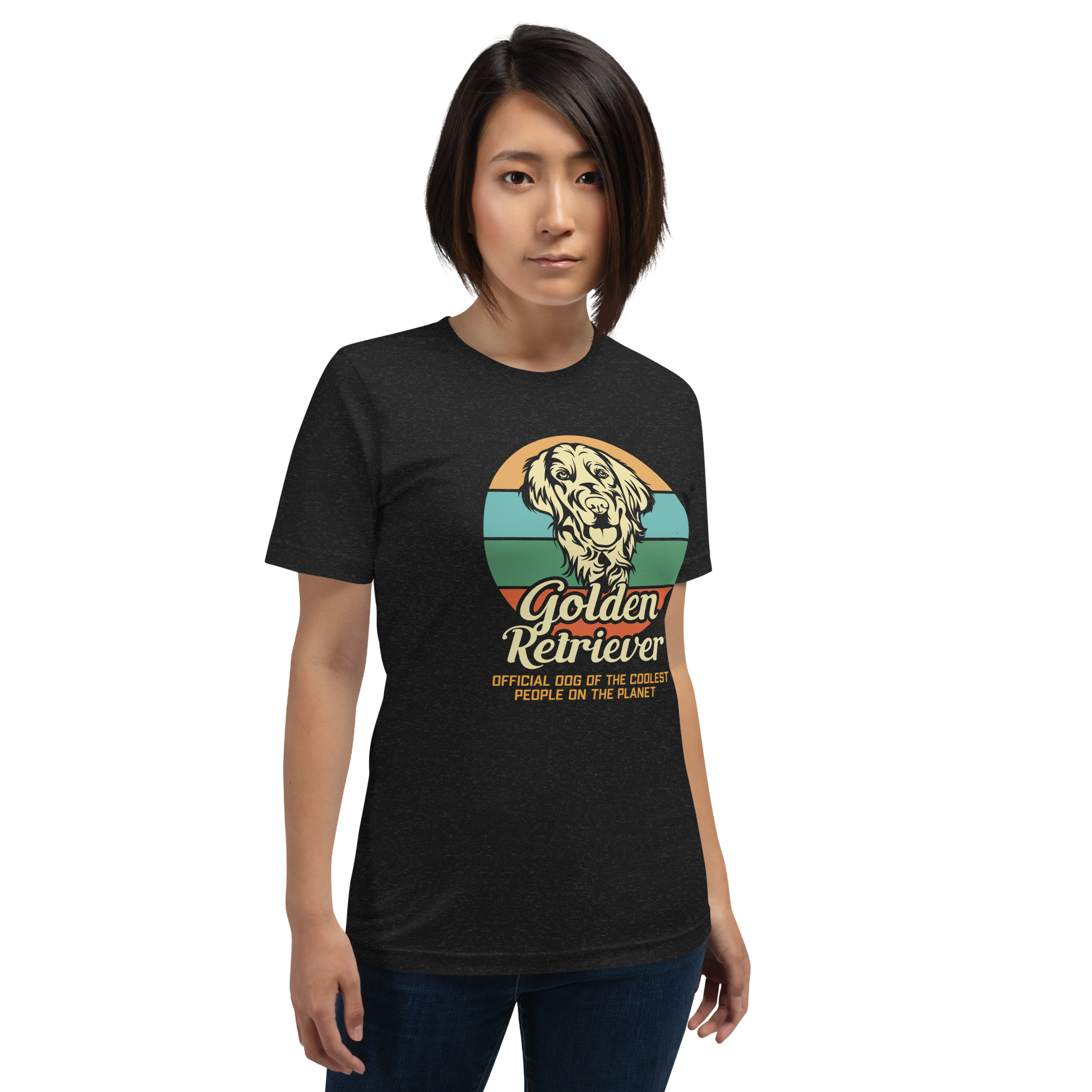 GOLDEN RETRIEVER BLISS unisex t-shirt