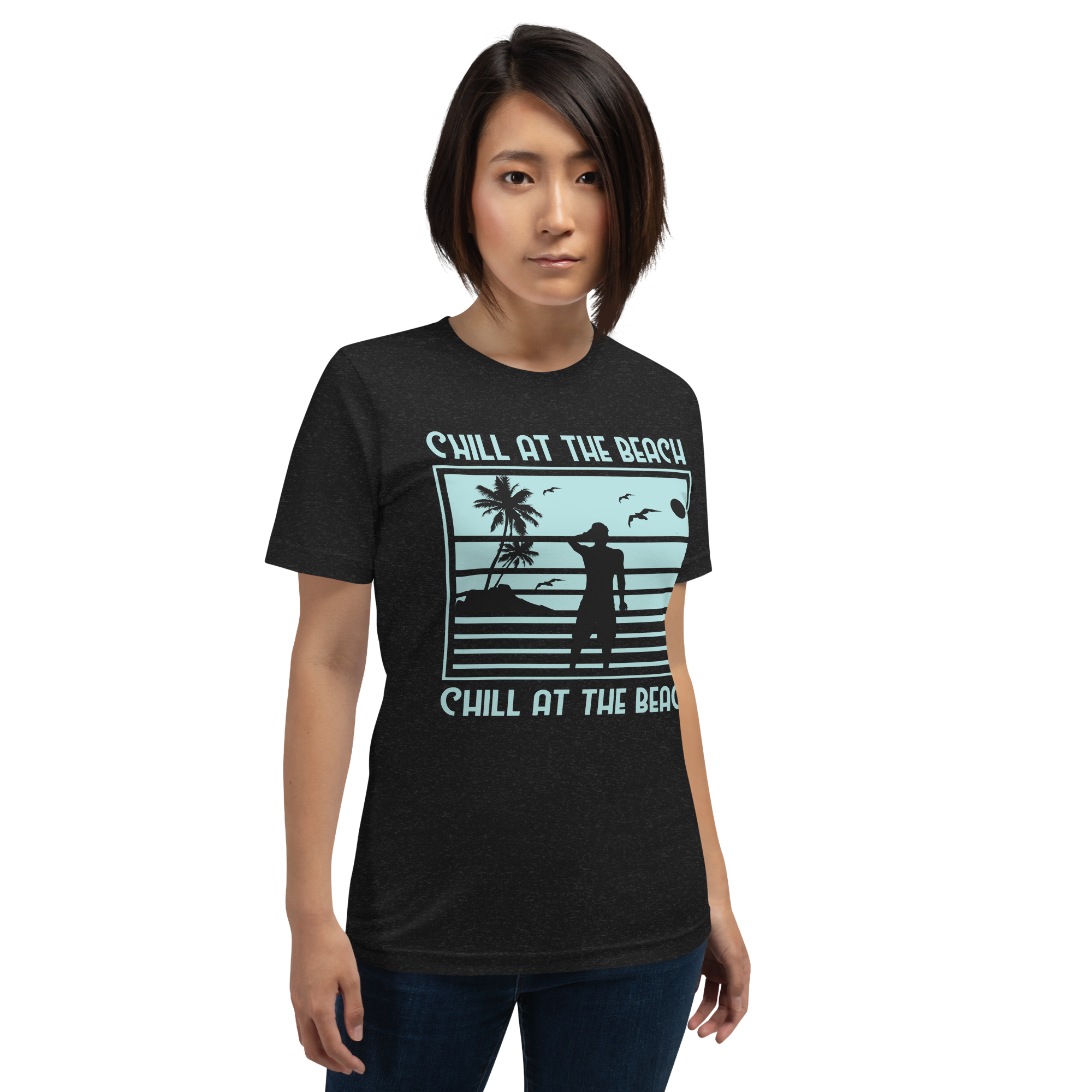 Camiseta unisex CHILL AT THE BEACH