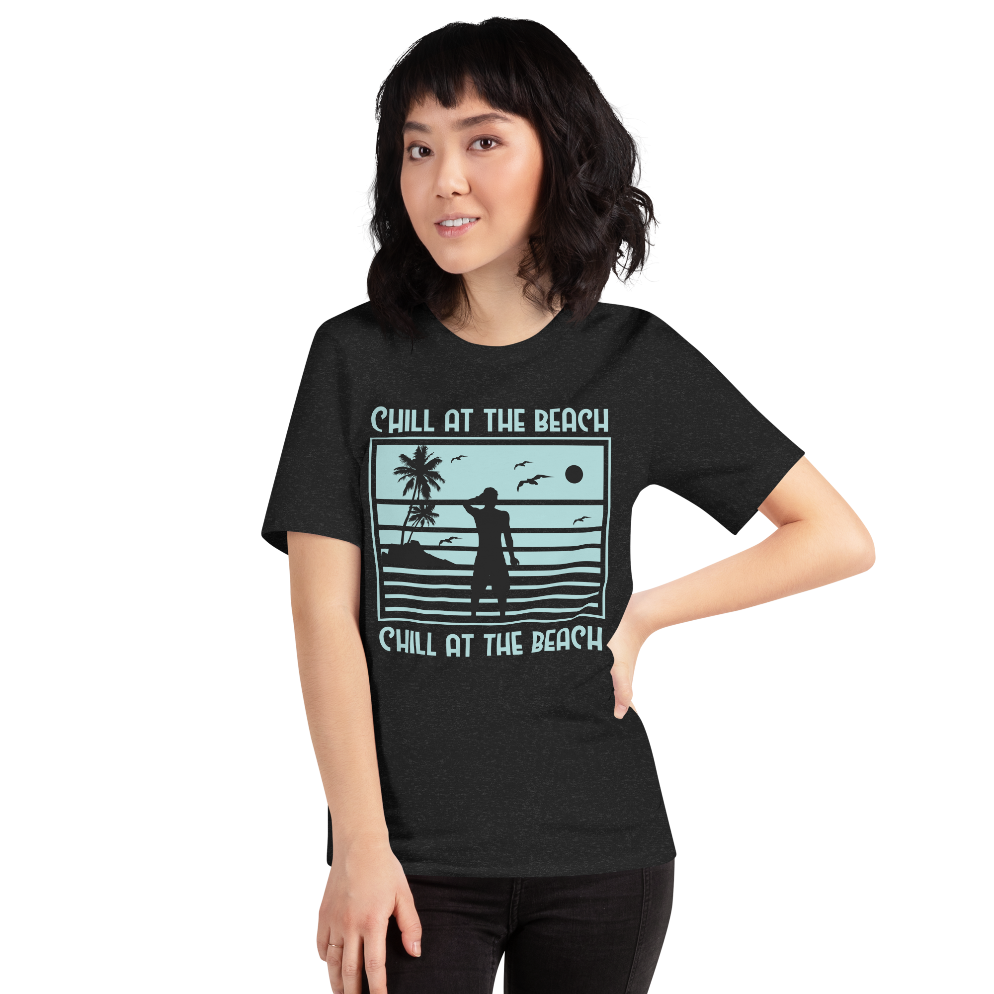 Camiseta unisex CHILL AT THE BEACH