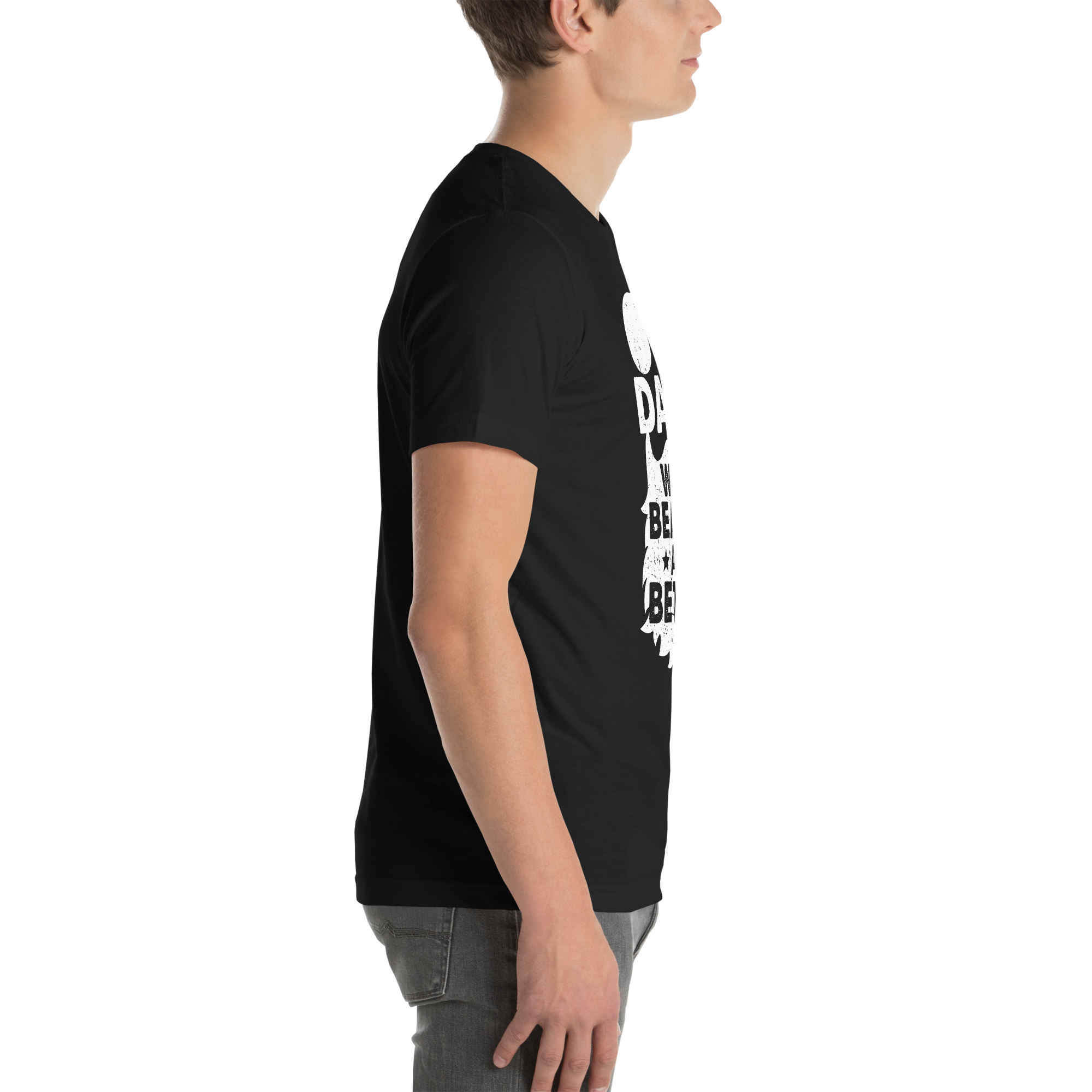 Camiseta unisex PAPÁS CON BARBAS
