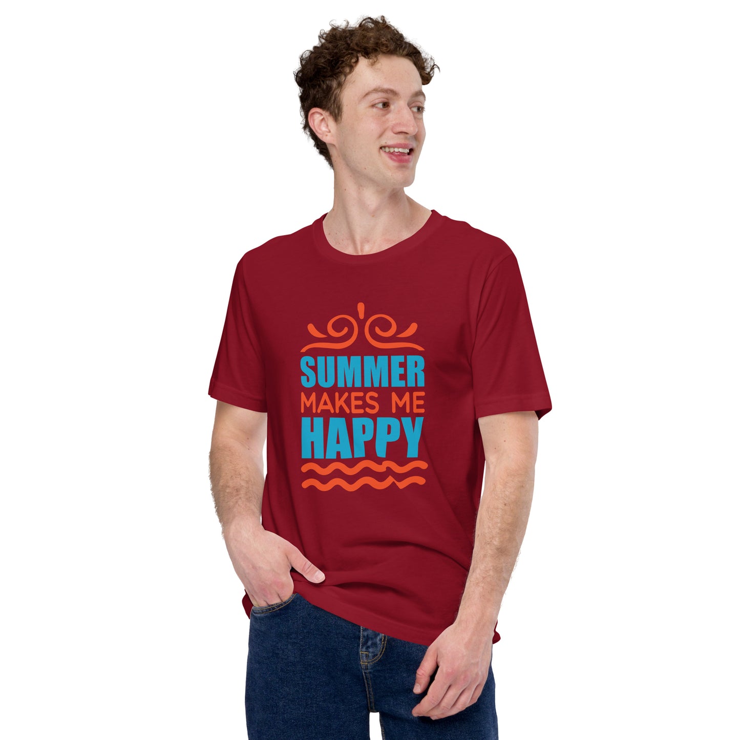 HAPPY SUMMER  Summer series unisex t-shirt