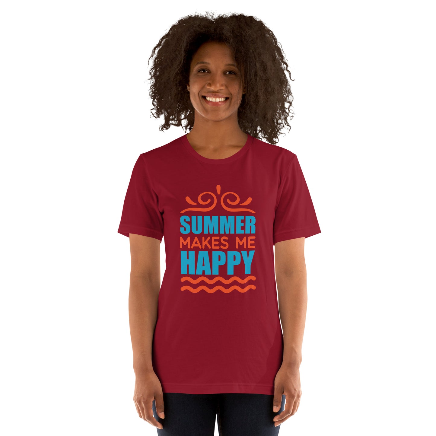 HAPPY SUMMER  Summer series unisex t-shirt