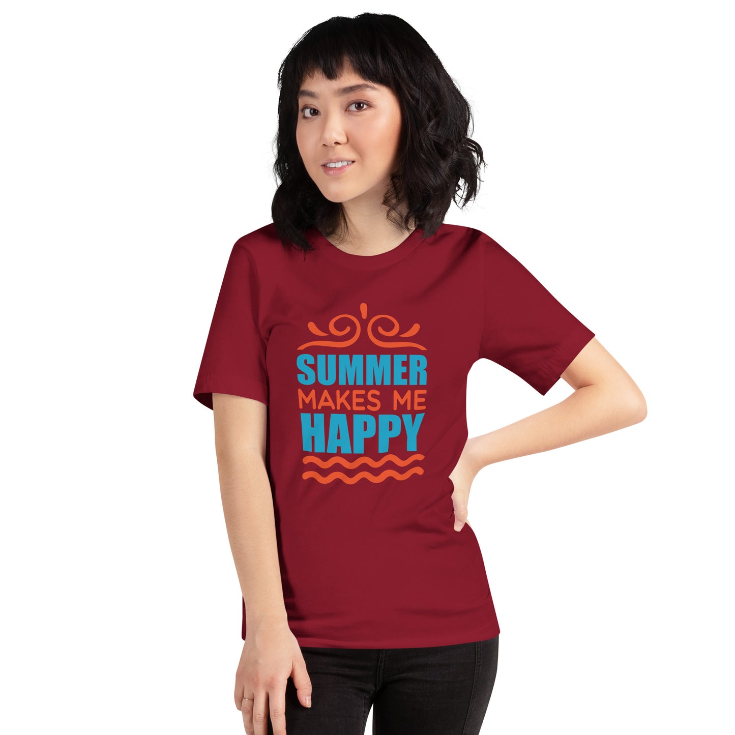 HAPPY SUMMER  Summer series unisex t-shirt