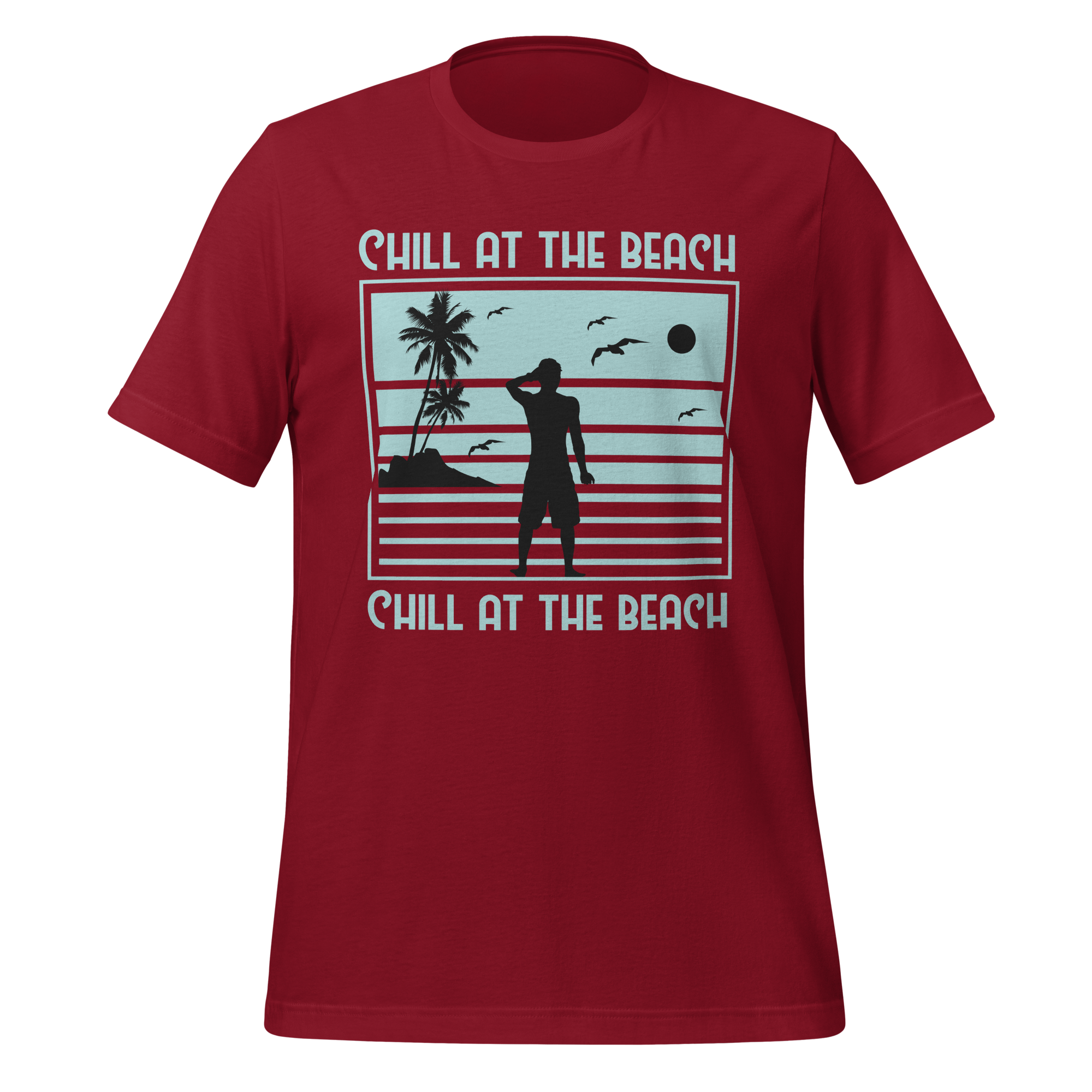 Camiseta unisex CHILL AT THE BEACH