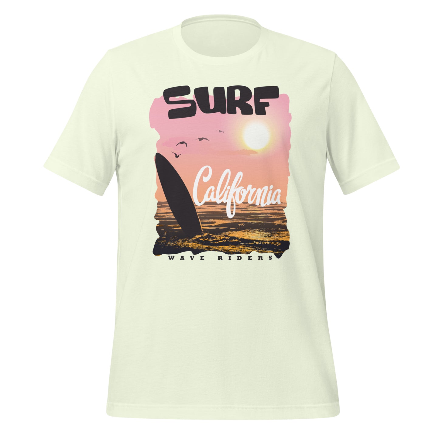 SURF CALIFORNIA Summer series unisex t-shirt