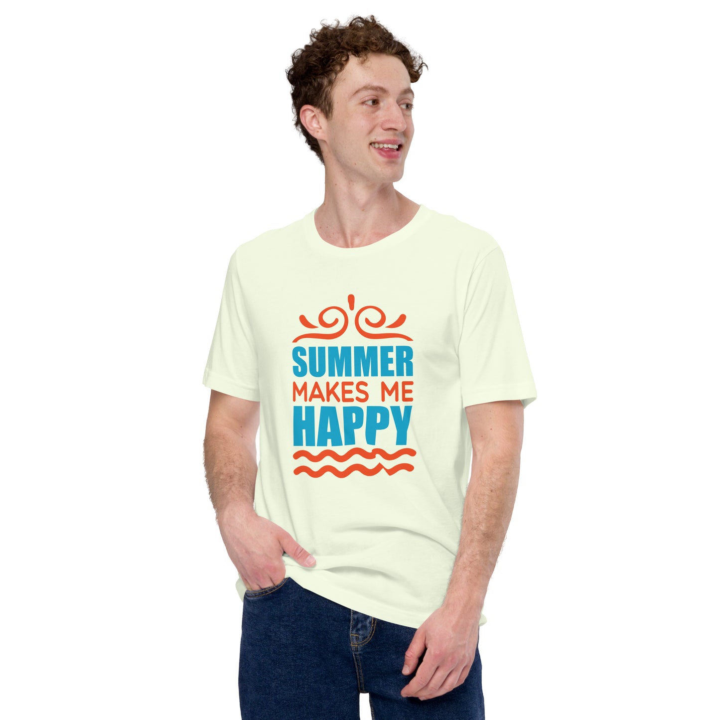 HAPPY SUMMER  Summer series unisex t-shirt