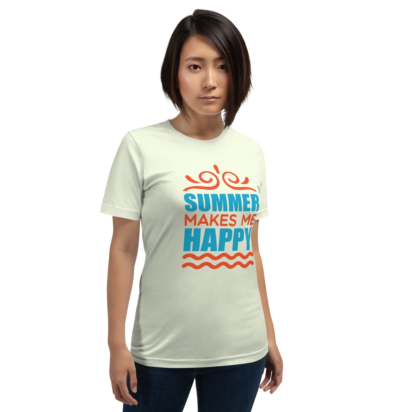 HAPPY SUMMER  Summer series unisex t-shirt