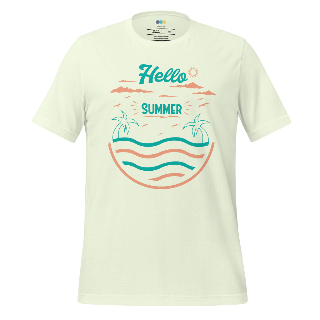 HELLO SUMMER  unisex t-shirt