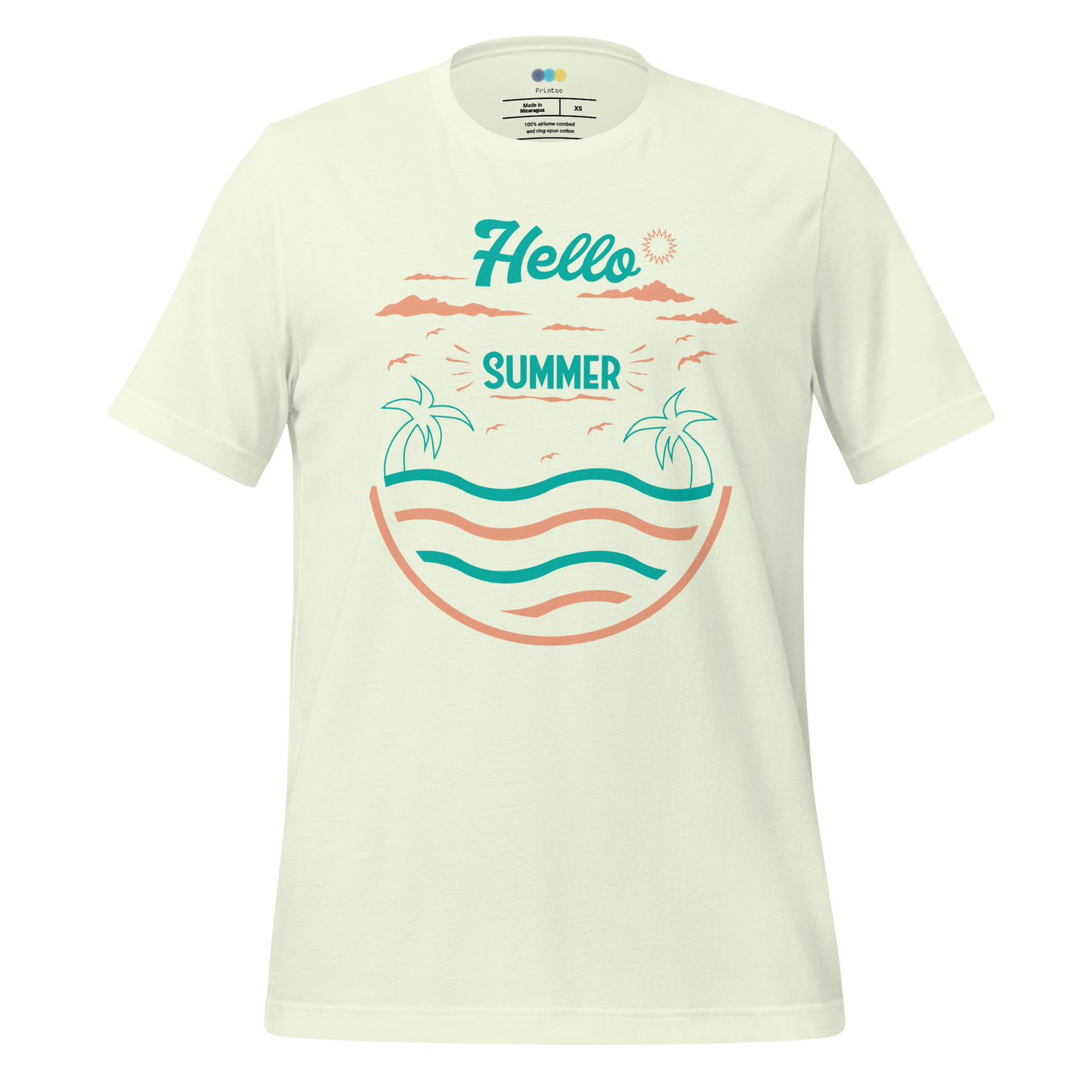 HELLO SUMMER  Summer series unisex t-shirt