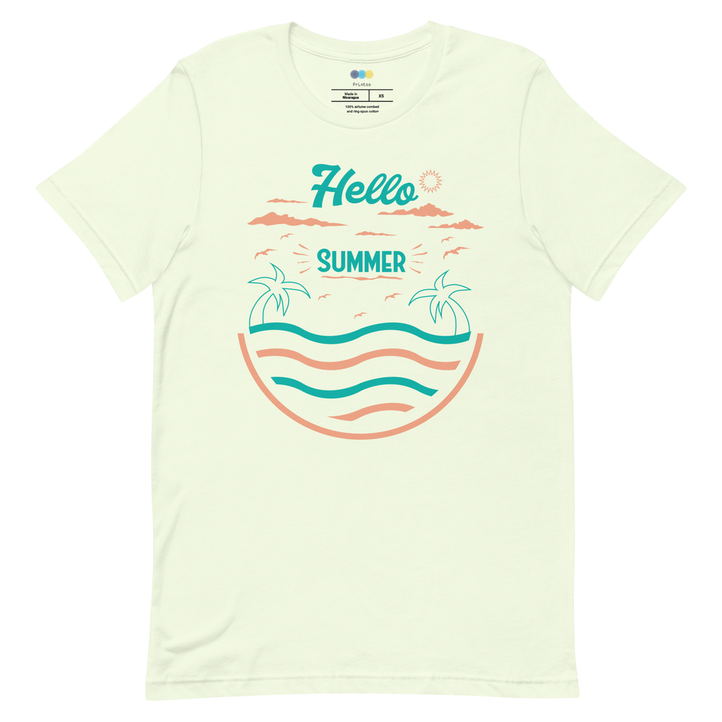 HELLO SUMMER  unisex t-shirt