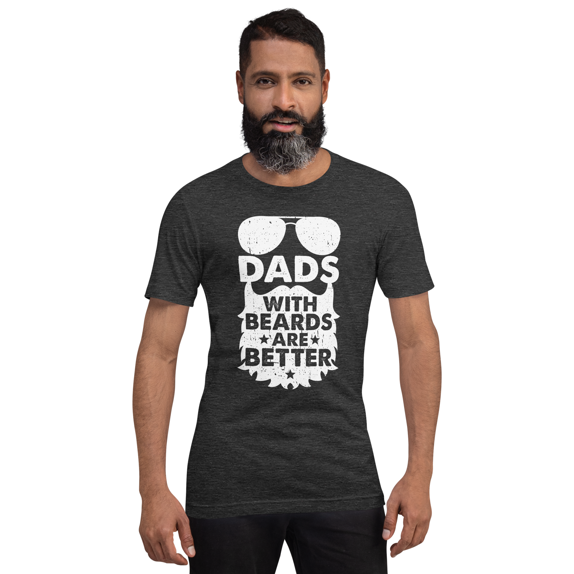DADS WITH BEARDS men's t-shirt