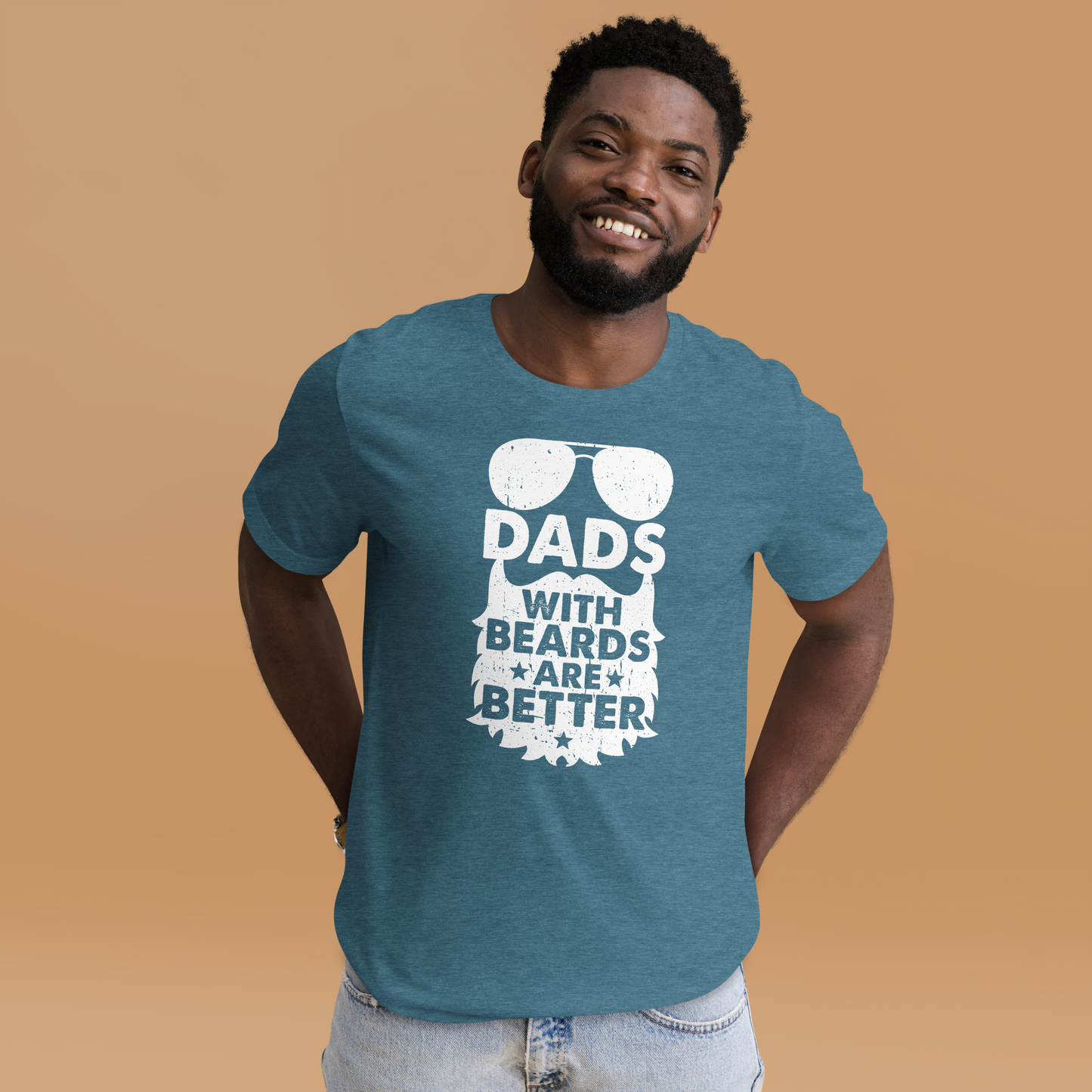 DADS WITH BEARDS Unisex t-shirt