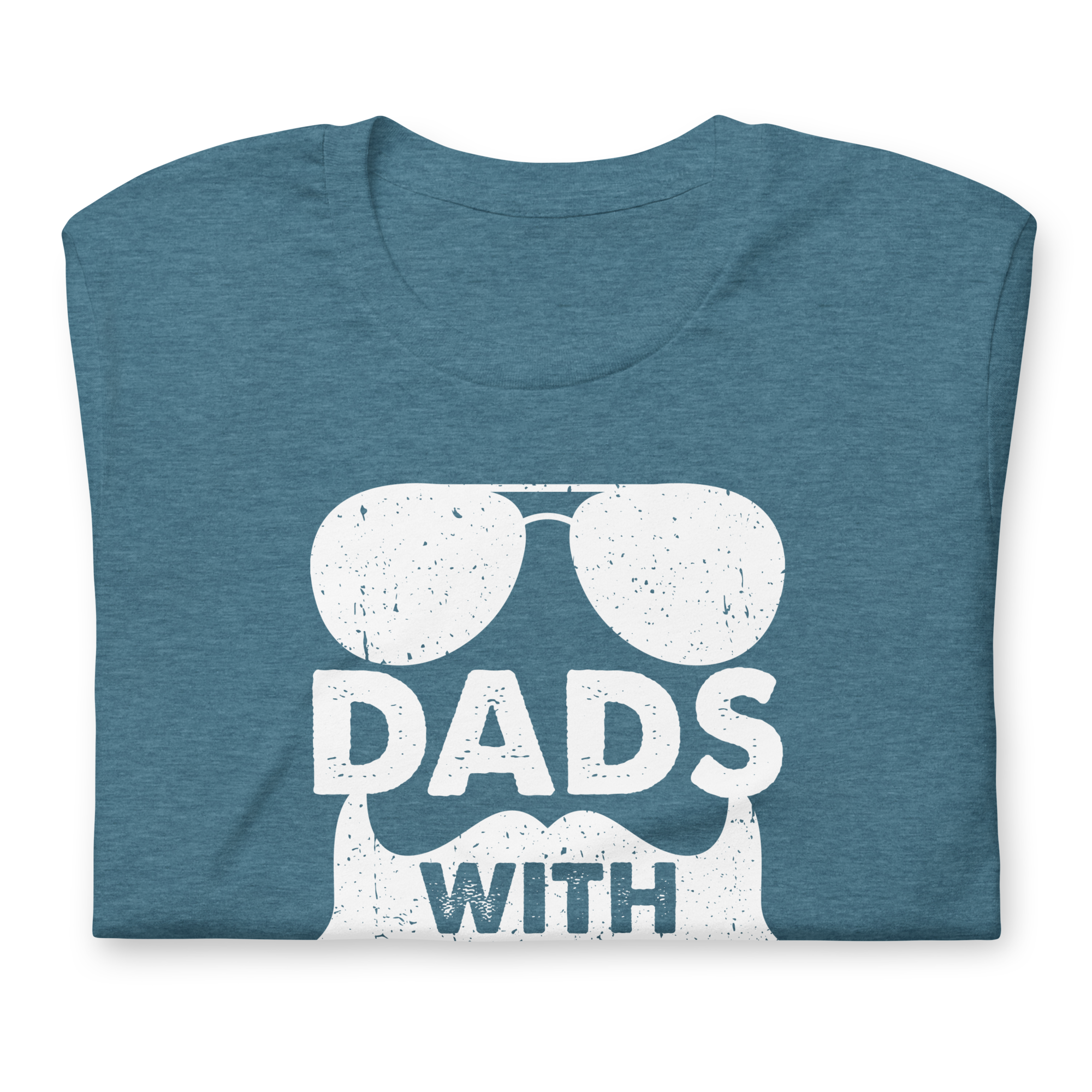 DADS WITH BEARDS men's t-shirt