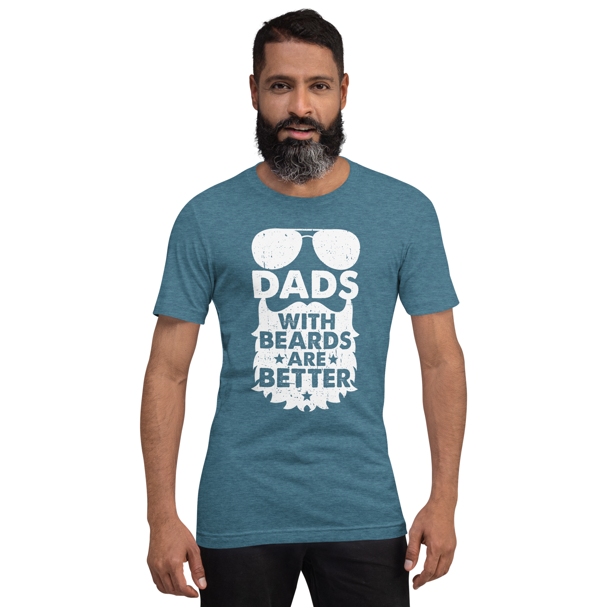 DADS WITH BEARDS men's t-shirt