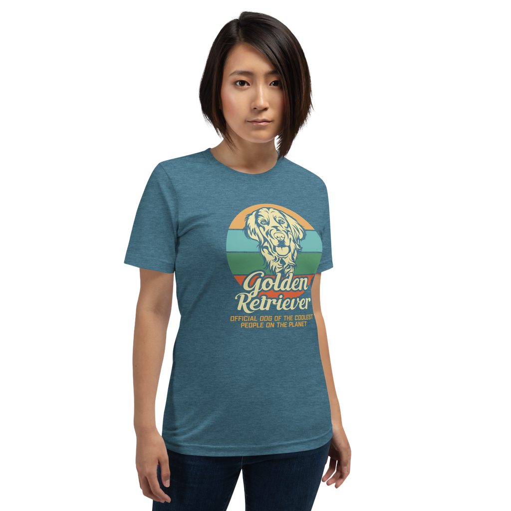 Golden Retriever Glückseligkeit Unisex T-Shirt