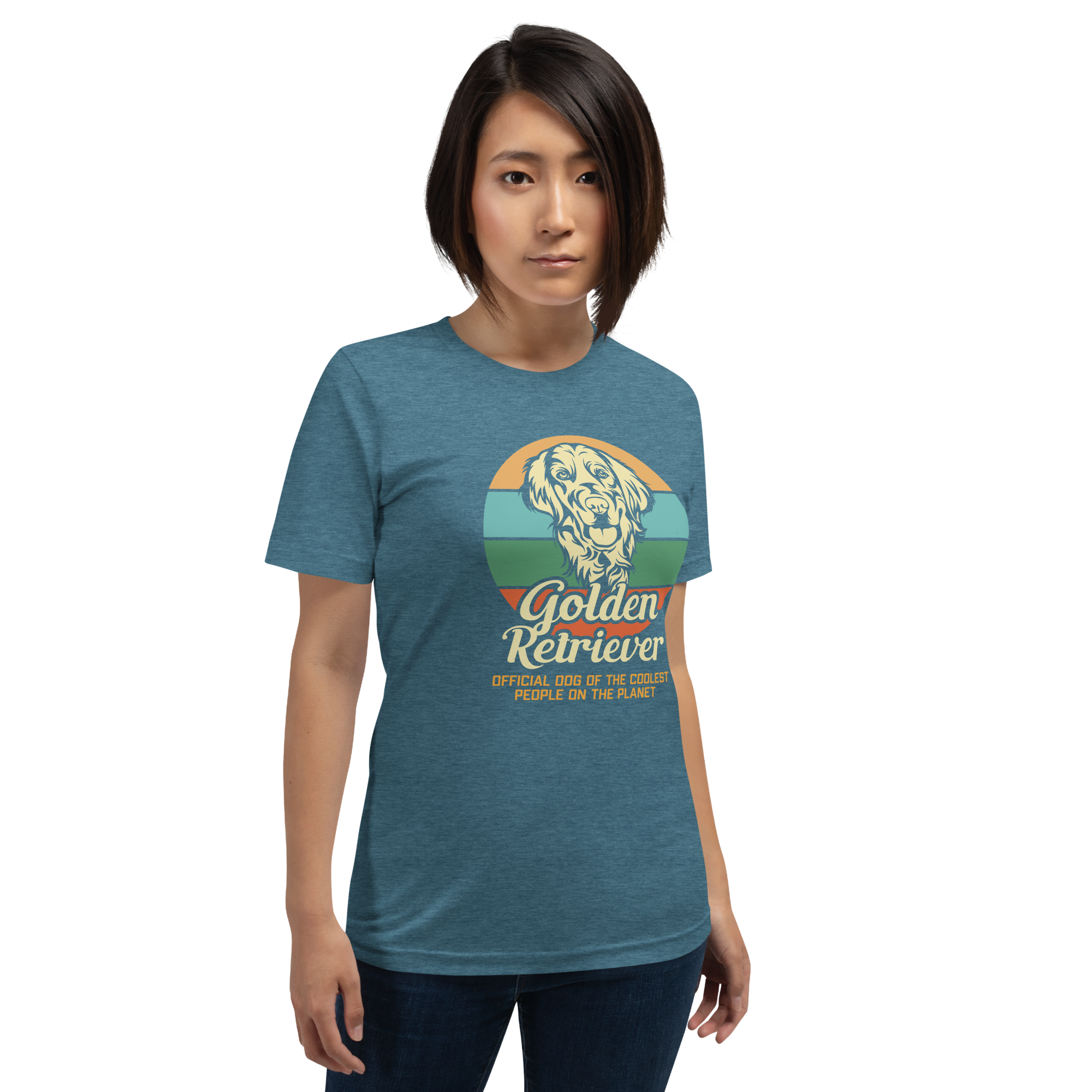 GOLDEN RETRIEVER BLISS unisex t-shirt