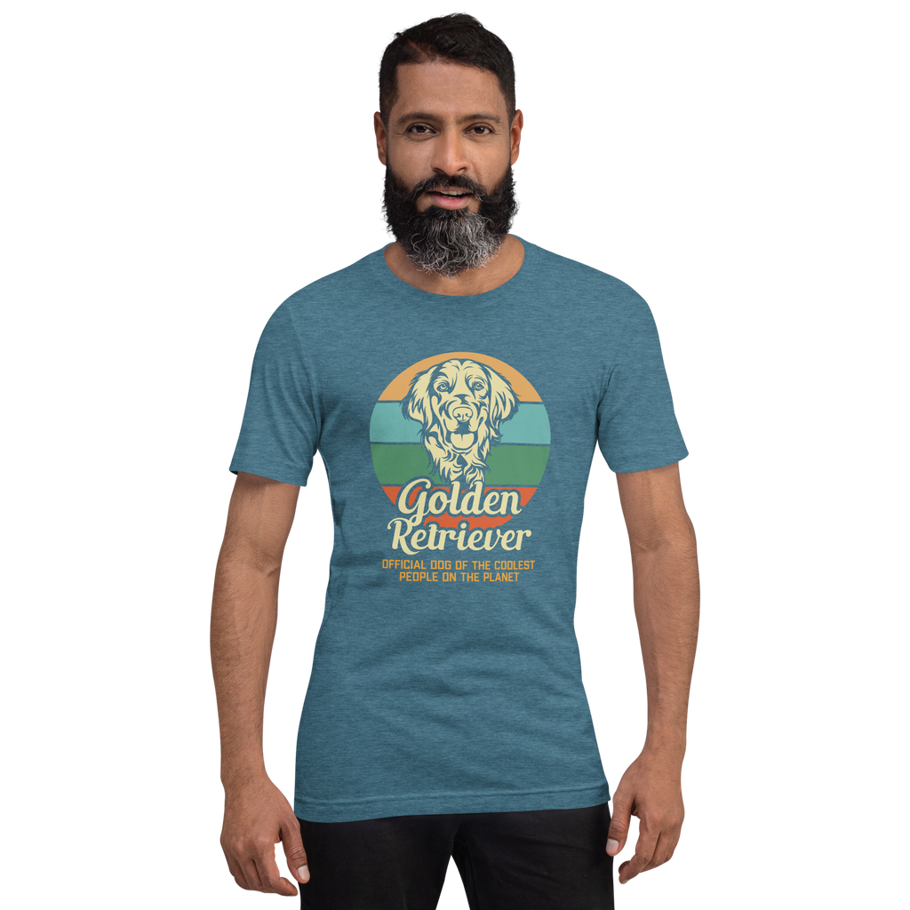 Golden Retriever Glückseligkeit Unisex T-Shirt