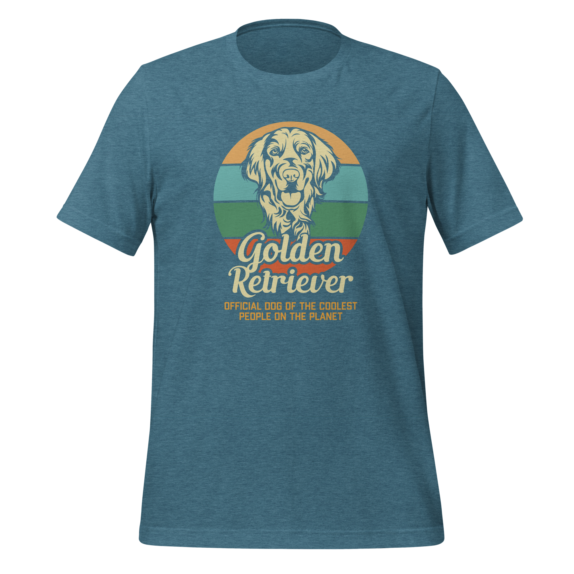 GOLDEN RETRIEVER BLISS unisex t-shirt