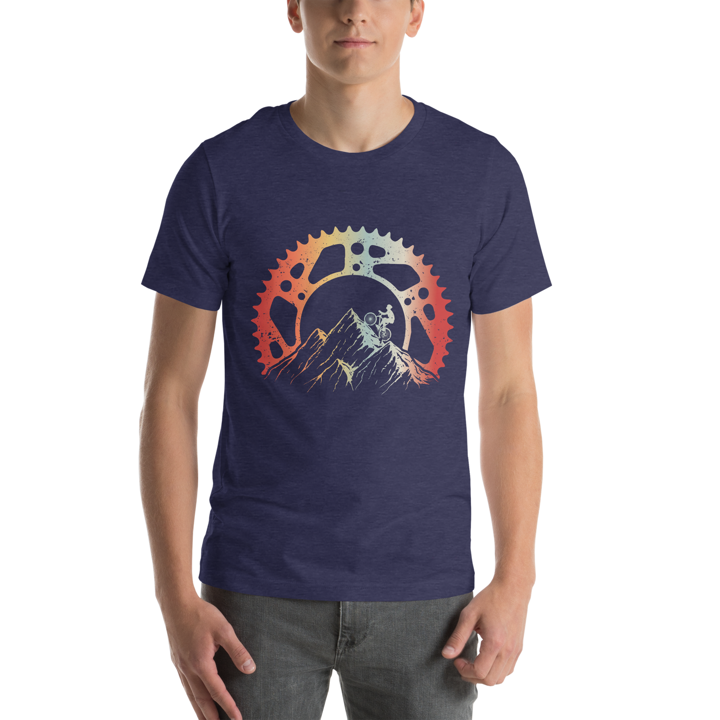 BIKING ADVENTURE unisex cycling t-shirt