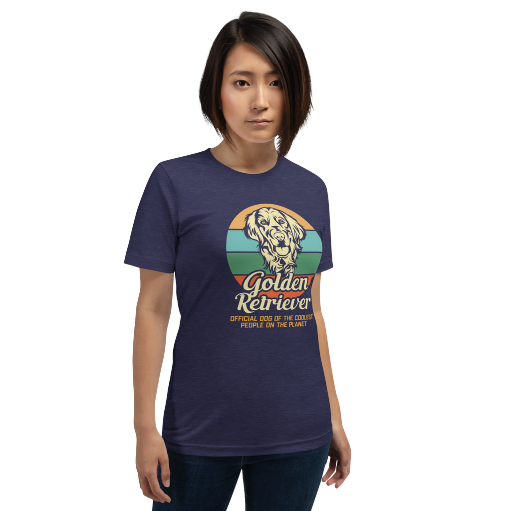 Golden Retriever Glückseligkeit Unisex T-Shirt