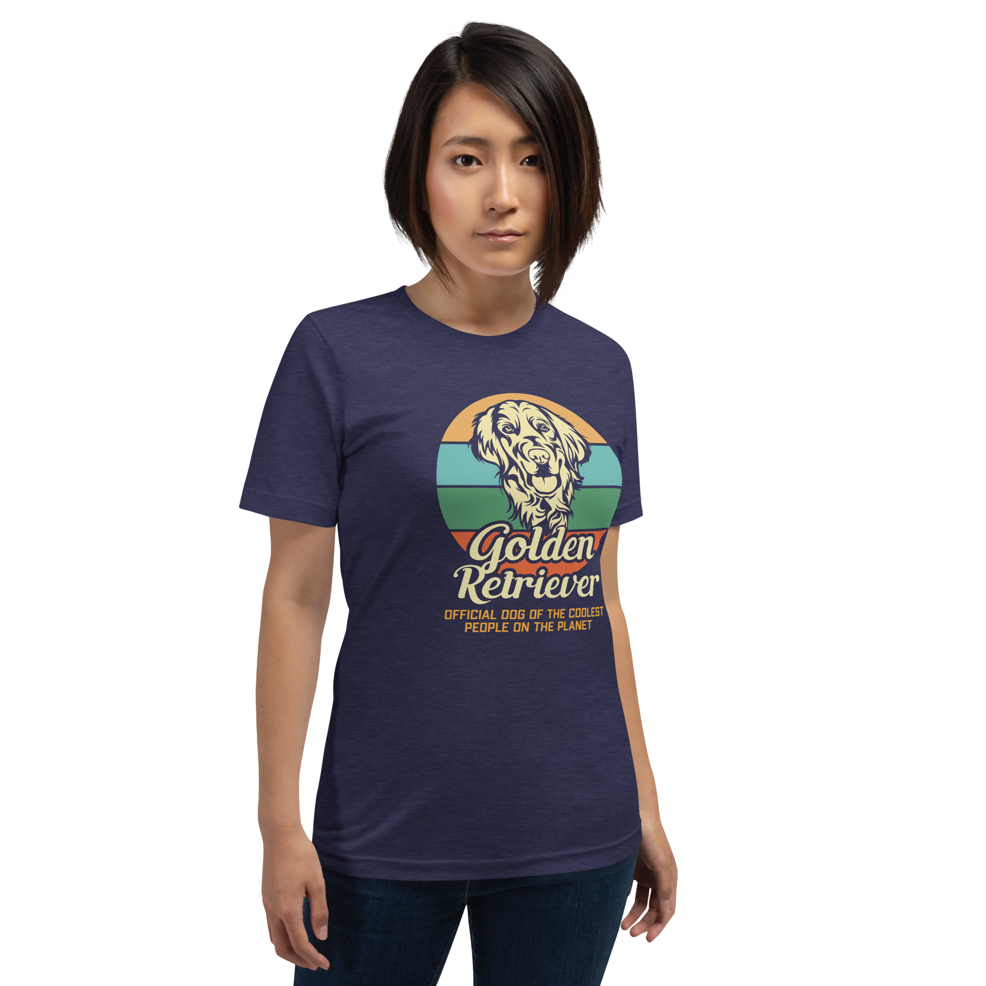 GOLDEN RETRIEVER BLISS unisex t-shirt