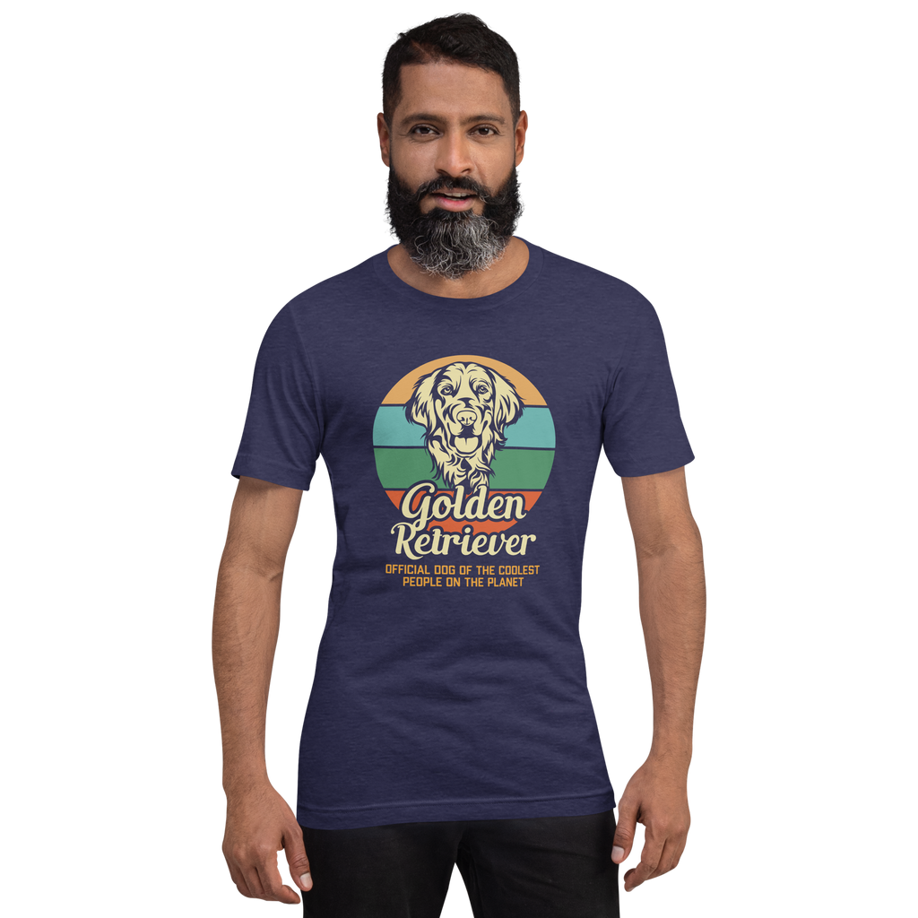 Golden Retriever Glückseligkeit Unisex T-Shirt