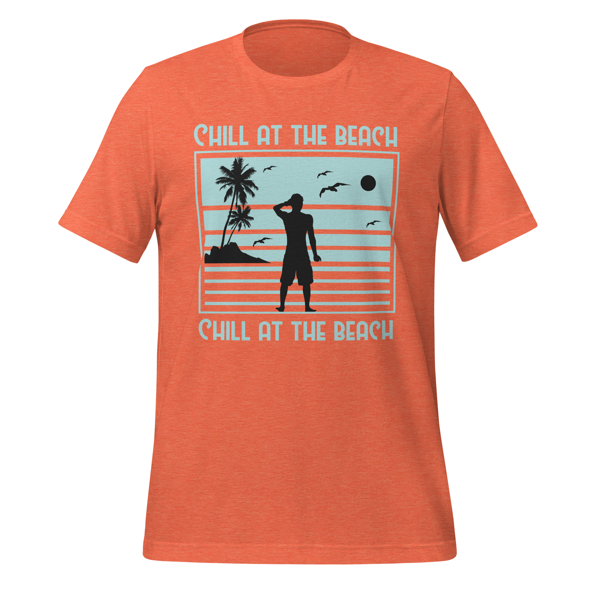 Camiseta unisex CHILL AT THE BEACH