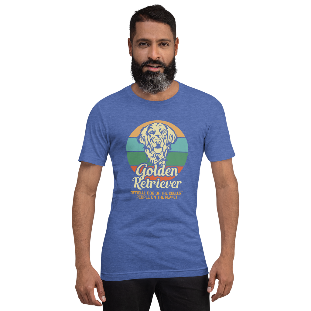 Golden Retriever Glückseligkeit Unisex T-Shirt