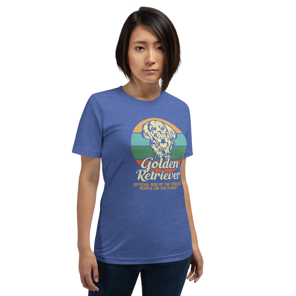 Golden Retriever Glückseligkeit Unisex T-Shirt